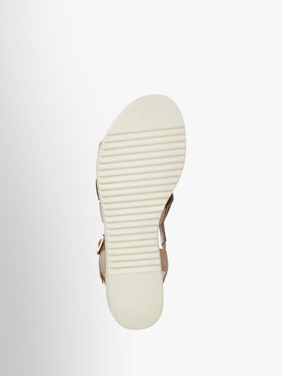 new design d9fc607e549 sandale von 5th avenue in gold new design d9fc607e549 sandale von 5th avenue in gold